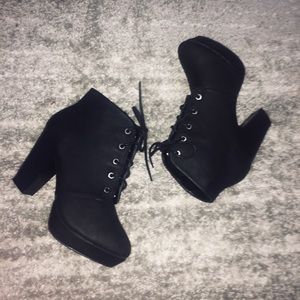 Heeled Ankle Booties